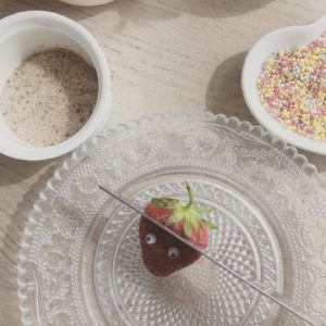 ©duventdansmesvalises - recette des fraises à la camille