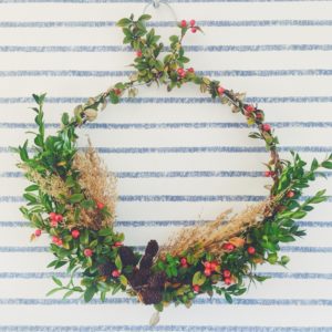 tuto couronne d'automne diy - du vent dans mes valises