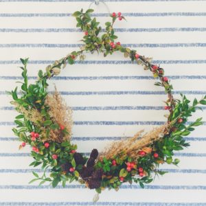 tuto couronne d'automne diy - du vent dans mes valises