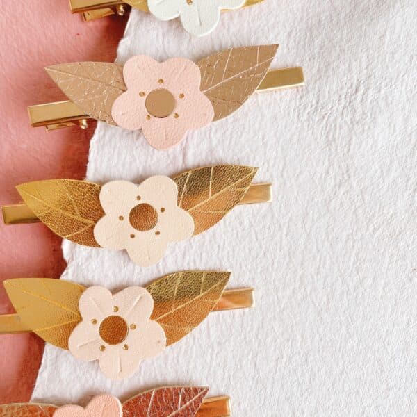 Pinces fleurs accessoires cheveux chics