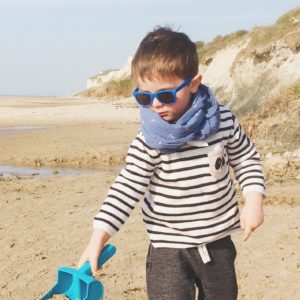 snoods marins garçons bleu houle - du vent dans mes valises