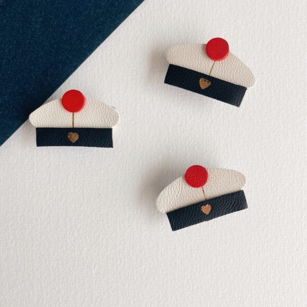 Broches bérets de marins made in France