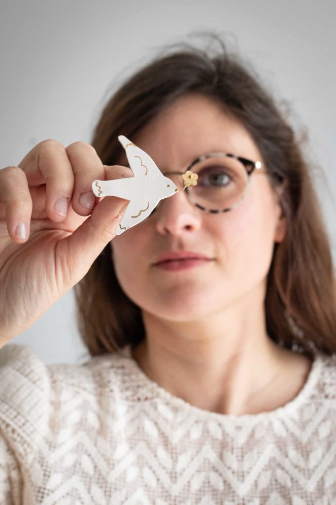 Portrait de Camille Doutriaux-Poulet, créatrice de la marque Du Vent dans mes Valises